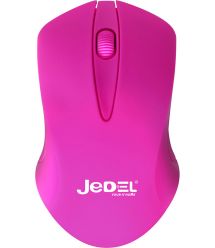 Миша Бездротова JEDEM W920, 1000 точок на дюйм, Рожевий, 2,4 ГГц, Коробка