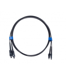 Патчкорд SC-UPC-LC-UPC SM 5м Duplex черный