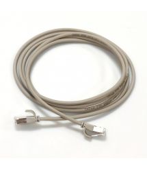 Патч-корд U-FTP, 1м, кат. 6А, 28AWG Slim, LSZH, LW