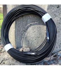 Патчкорд SC-UPC-SC-UPC SM, FTTH плоский, зовнішнього виконання 200 м, Simplex