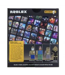 Roblox Игровой набор Jazwares Four Figure Pack Roblox Icons - 15th Anniversary Gold Collector’s Set