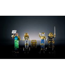 Roblox Игровой набор Jazwares Four Figure Pack Roblox Icons - 15th Anniversary Gold Collector’s Set