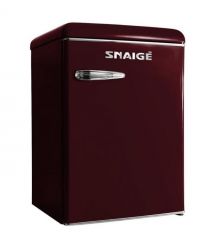 SNAIGE Холодильная камера R13SM-PRDO0F, 88,5х60х56см, 1 дв.,97л(17), A++, ST, Мех., общ.-120л, бургунди