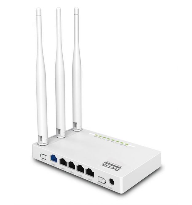 Netis Маршрутизатор N300, 4xFE LAN, 1xFE WAN, 3x зовнішн. ант.