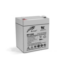 Аккумуляторная батарея AGM RITAR RT1250, Gray Case, 12V 5.0Ah ( 90 х70 х 101 (107) ) Q10