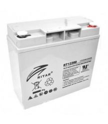 Аккумуляторная свинцово-кислотная батарея AGM RITAR RT12200 Gray Case 12V 20.0Ah Q2