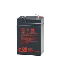 Акумуляторна свинцево-кислотна батарея CSB GP645 6V 4.5Ah Q20