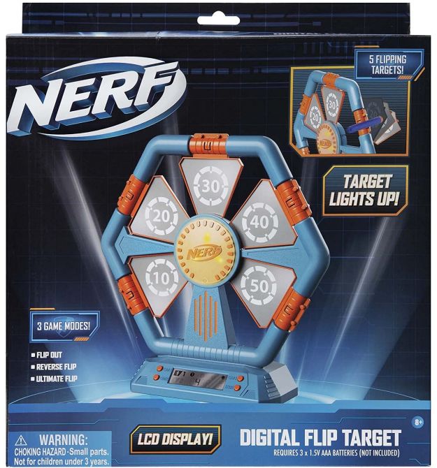 Nerf Ігрова електронна мішень Jazwares Digital Flip Target