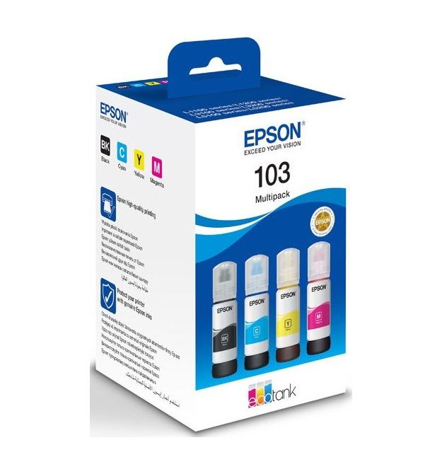 Контейнеры с чернилами Epson L31XX Multipack (C13T00S64A)