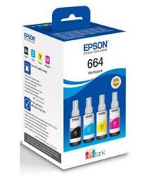 Epson Контейнеры с чернилами L100/L200 Multipack (C,M,Y,Bk)