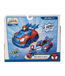 Машинка Spidey Feature Vehicle 2 in 1 Spidey Stealth Strike Vehicle