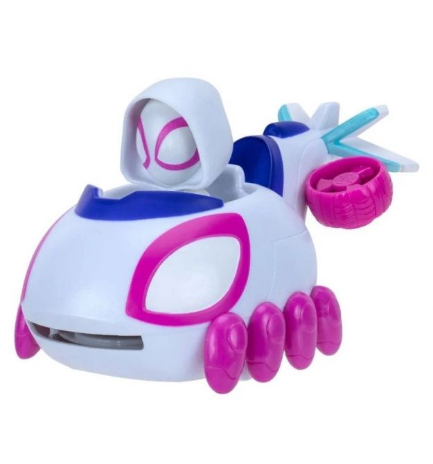Машинка Spidey Little Vehicle Ghost Spider W1 Призрак-паук