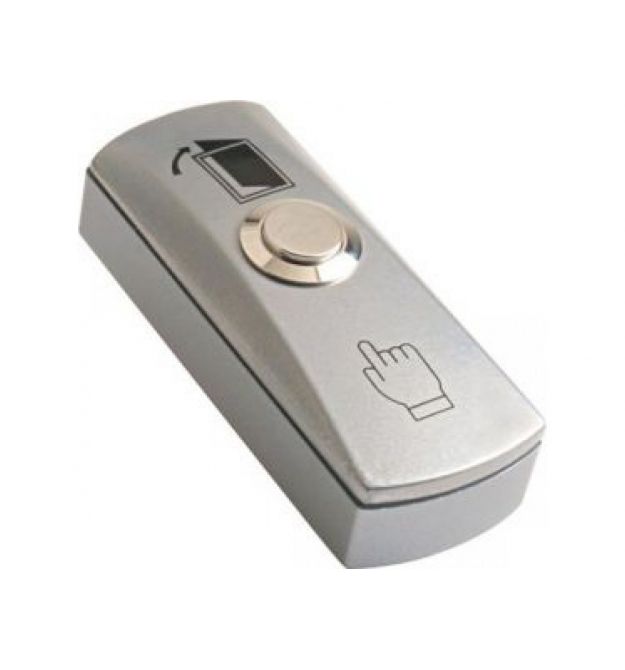 Кнопка выхода накладная EXIT 805 узкая (накладная, алюминиевая)