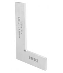 Neo Tools 72-023 Прецизионный угольник DIN875/2, 200x130 мм