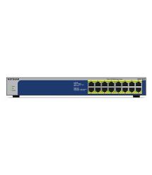 NETGEAR Комутатор GS516PP 16xGE PoE+(260Вт), некерований