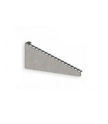 Кронштейн настінний для сітчастого лотка 200 мм, швидкого монтажу, 1,5 мм, нержавіюча сталь