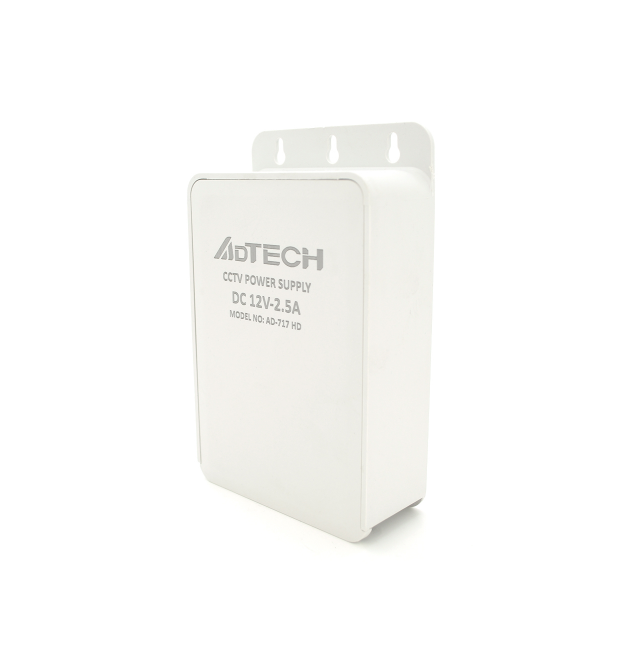 Импульсный адаптер питания ADtech 12В 2.5А (30Вт) Plastic Box IP63