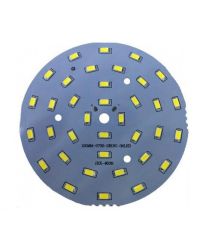 Світлодіодна панель JHX - 9539 алюмінієва, на жорсткій основі, 7W, діаметр 50мм, LED 5730, White