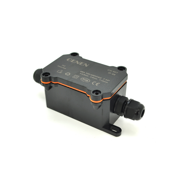 Водонепроникна коробка CN801-2 PG7 (3-6.5mm), 1-4 контакти, 70 х 40 х 40 мм, IP68