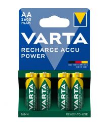 Аккумулятор VARTA PROF ACCU AA 2600mAh BLI 4 NI-MH