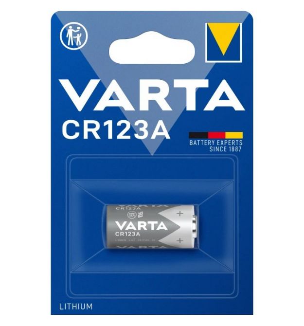 Батарейка VARTA CR 123A BLI 1 LITHIUM