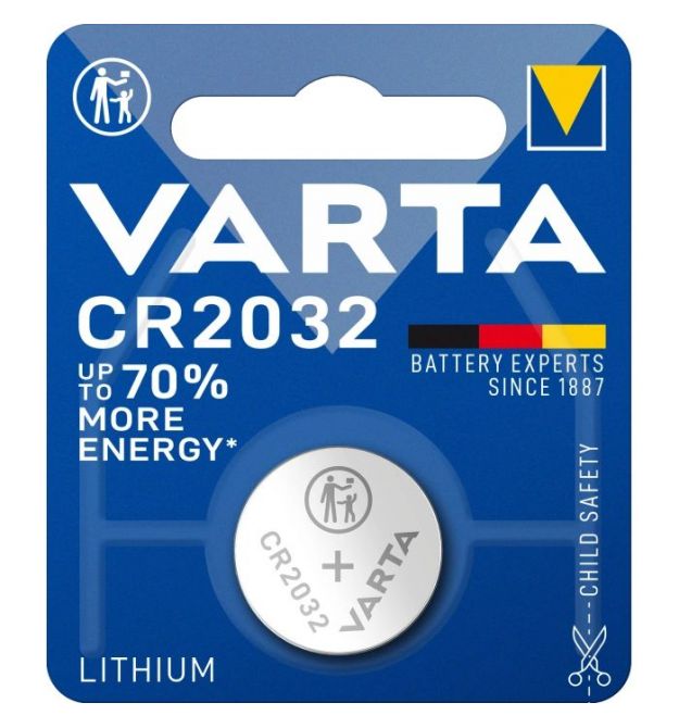 Батарейка VARTA CR 2032 BLI 1 LITHIUM