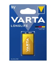 Батарейка VARTA LONGLIFE 6LR61 BLI 1 ALKALINE