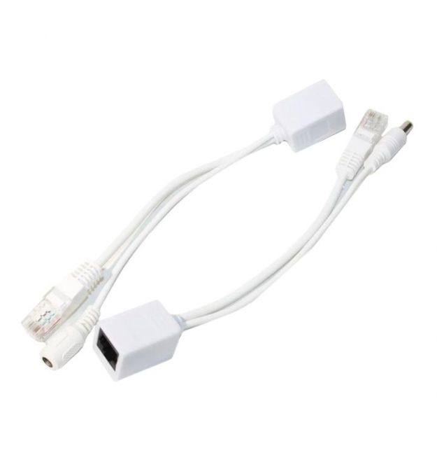 инжектор пассивный (пара) 802.3at (30Вт) с портами Ethernet 10 - 100Mbps POE OEM Q50