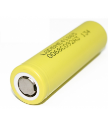 Акумулятор 18650 Li-Ion LG LGDBFIE41865 (LG HE4), 2500mAh, 20A, 4.2/3.6/2.5V, жовті