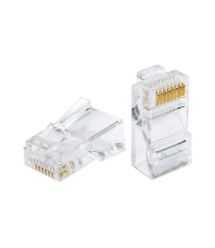 Коннектор RJ45 кат.6 8P8C 50 mkm упаковка 100 шт. Hypernet P88U-C6