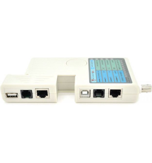 Кабельний тестер Merlion NTT040, RJ-45 - 11 - 12 , USB, BNC