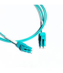 ВО патч-корд, LC-UPC-LC-UPC, Uniboot, 2.0мм, (OM3), Duplex, LSZH, 3м