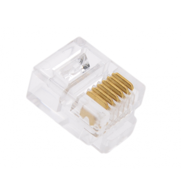 Коннектор RITAR RJ-12 6P4C UTP Cat-3 (100 шт / уп.) Q200