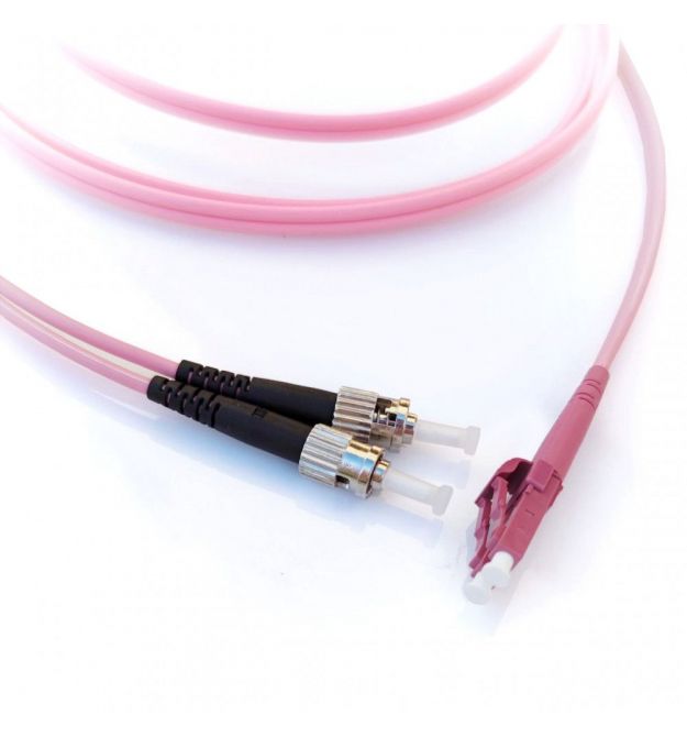 Патчкорд ST-UPC-LC-UPC MM (G50-OM4) 2м Duplex