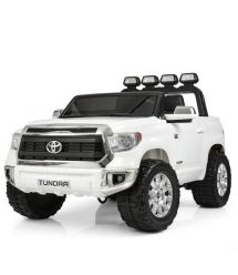 Детский электромобиль Джип Bambi JJ 2255 EBLR-1 Toyota Tundra, двухместный, белый