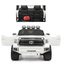 Детский электромобиль Джип Bambi JJ 2255 EBLR-1 Toyota Tundra, двухместный, белый