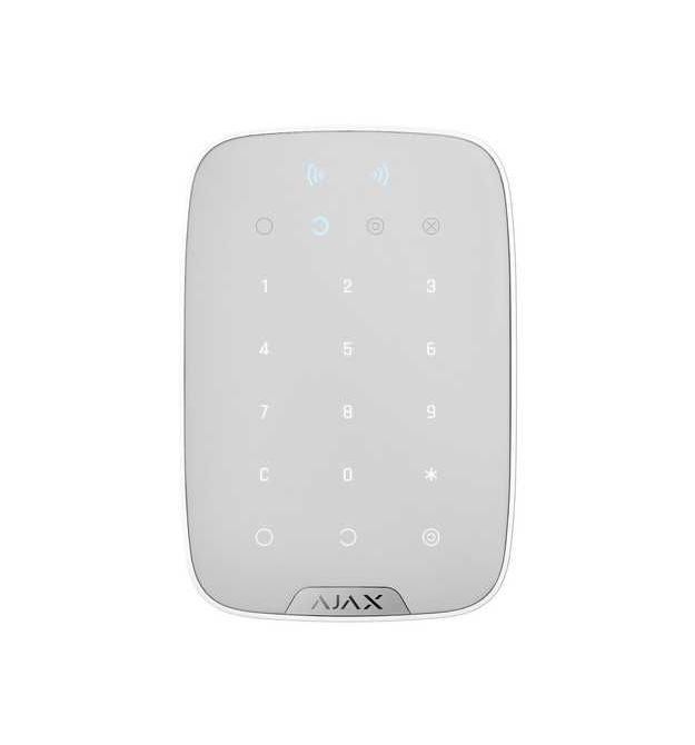 Корпус датчика Ajax Keypad Plus white клавіатура