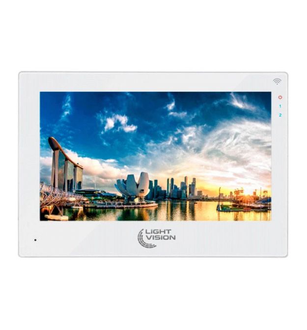 Видеодомофон SINGAPORE 7" WiFi FHD WHITE Light Vision