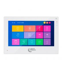 Видеодомофон SINGAPORE 7" WiFi FHD WHITE Light Vision