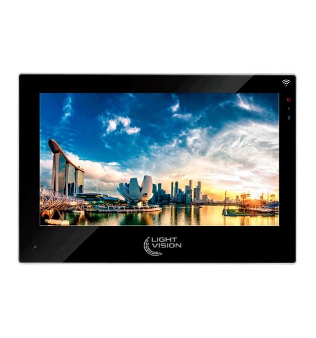 Видеодомофон SINGAPORE 10" WiFi FHD BLACK Light Vision