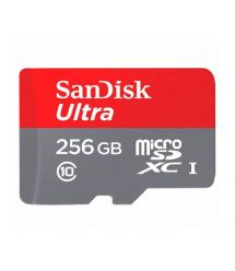 Misro-SDXC 256GB SanDisk TransFlash Memory Card (с SD адаптером) class 10 UHS-I Ultra