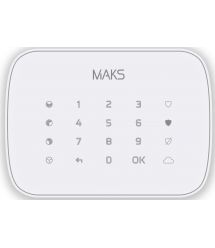 Сенсорна клавіатура MAKS Keypad G4 White ITV