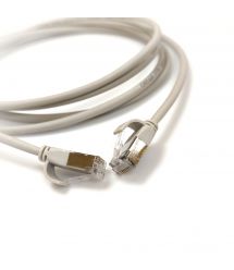 Патч-корд U-UTP, 1м, кат. 6А, 28AWG Slim, LSZH