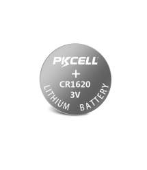 Батарейка літієва PKCELL CR1620, 5 шт у блістері (упак.100 штук) ціна за блист. Q30