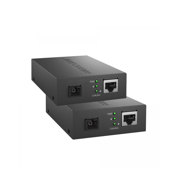 Медиаконвертер MC11B-20 Mercury В (IC+113), 1550 WDM одноволоконный Full - Half duplex , SC 20km (0