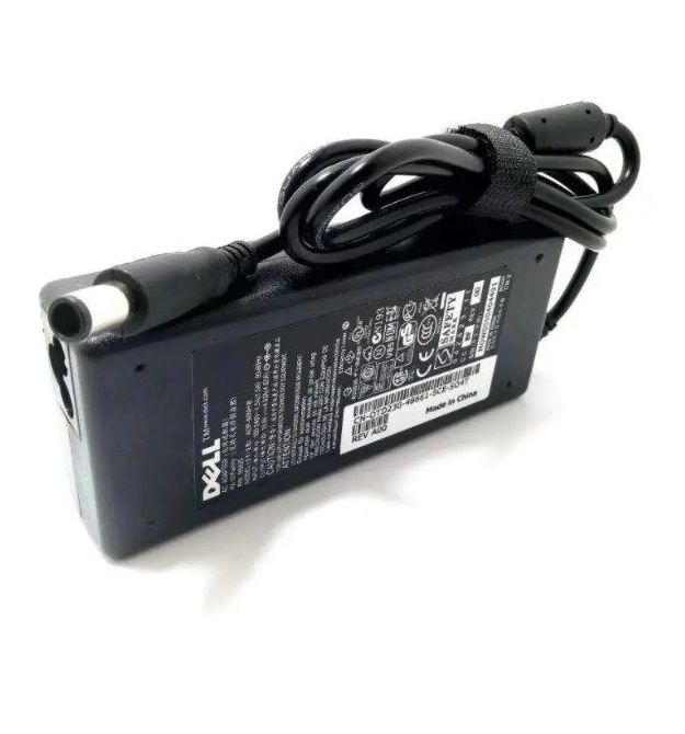 Блок живлення MERLION для ноутбука DELL 19.5 V 4.62 A (90 Вт) штекер 4.5 * 3.0 м, довжина 0,9 м + кабель живлення