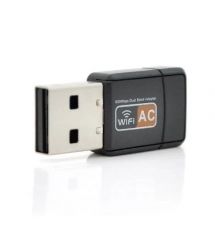 Двухдиапазонный беспроводной сетевой адаптер Wi-Fi-USB Merlion LV-UAC09, RTL8811CU, 802.11bgn, 600MB, 2.4 GHz, Blister Q400