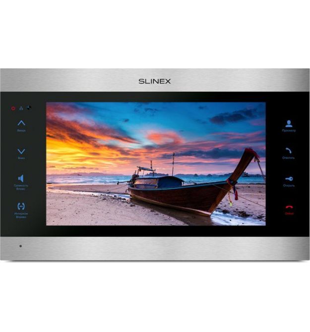 IP-видеодомофон Slinex SL-10IPTHD (silver + black)