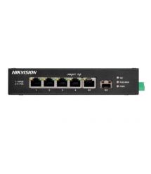 4-портовый неуправляемый POE коммутатор Hikvision DS-3T0306HP-E/HS