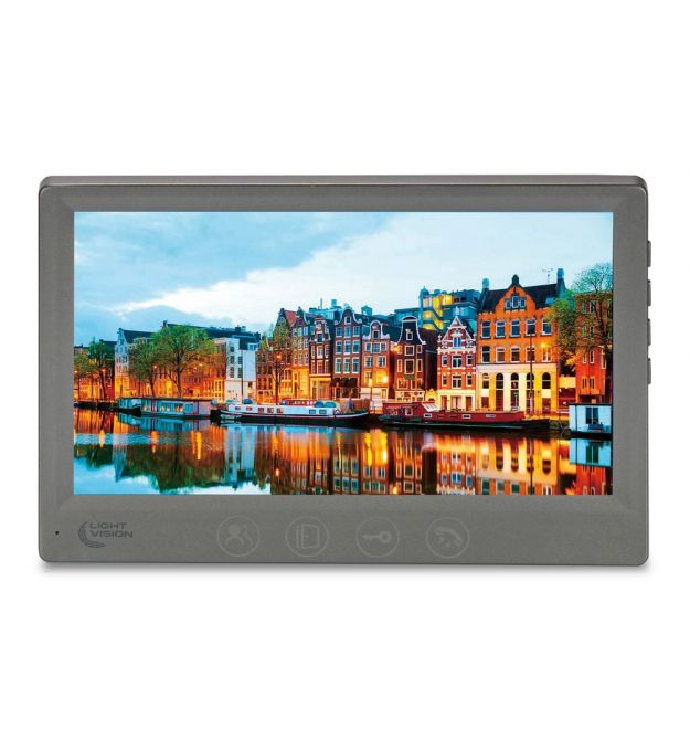 Видеодомофон AMSTERDAM FHD GRAY Light Vision